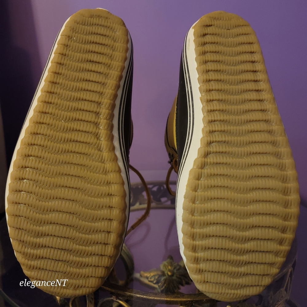 Sperry Little Boy's Bowline Tan   Duck Boots Sz: 3M - Picture 8 of 10